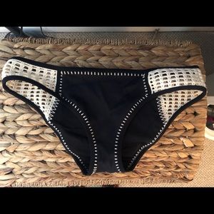 Victoria’s Secret black scuba mesh bottoms SZ: Lg